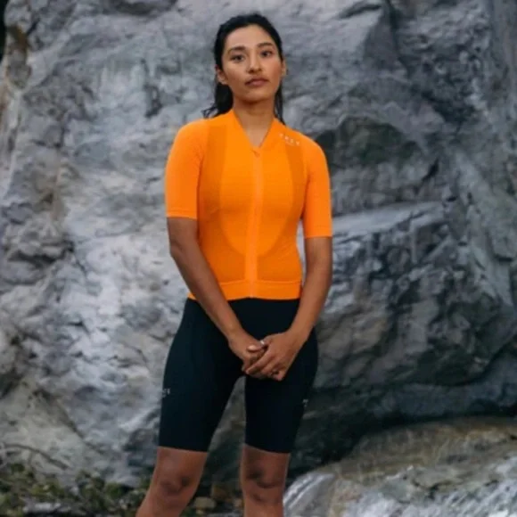 Pedal Mafia | Tops | Pedal Mafia Pmcc Orange Zip Front Compression